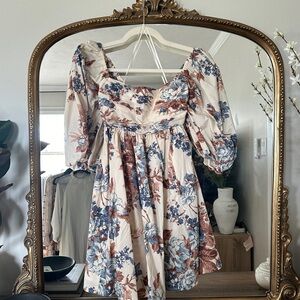 Abercrombie & Fitch Floral Baby Doll Dress